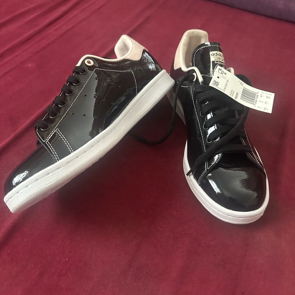 Adidas Stan Smith Black and White Sneakers
